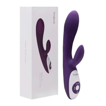 Rhythm X2 - Vibrador Rabbit Com 7 Modos De Vibração e Sensor de Som Que Faz Vibrar de Acordo Com a Voz ou Bluetooth