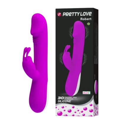 Robert - Vibrador Do Ponto G E Clitóris Em Silicone Com 30 Modos De Vibraçã