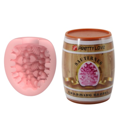 Sauternes - Masturbador Masculino Tipo Egg em Cyberskin Com Textura Interna Realista Ultra Macia