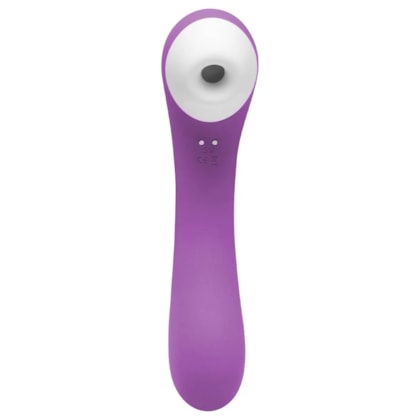 Screaming - Estimulador Clitoriano e Vibrador Ponto G Com 9 Funções em Cada Ponta | Roxo