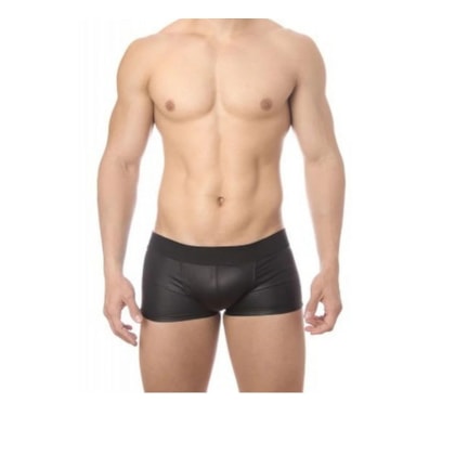 Sd Clothing - Boxer Com Enchimento Frontal Em Cirrê Preto