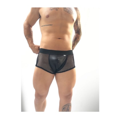 Sd Clothing - Cueca Sex Boxer Masculina Em Suplex Com Arrastão