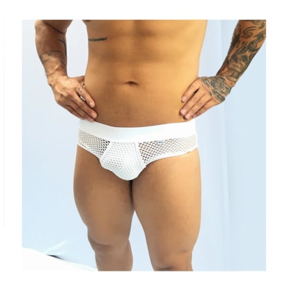 Sd Clothing - Cueca Sex Masculina Em Arrastão Com Suplex