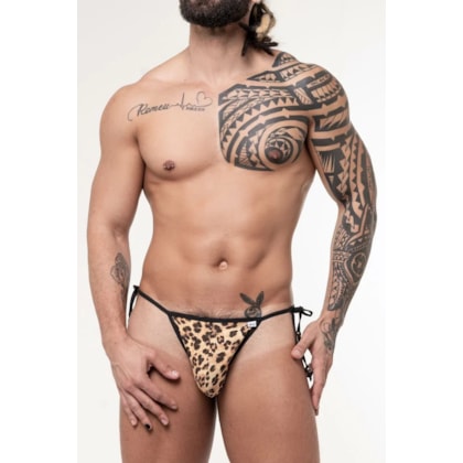 Sd Clothing - Fio Dental Onça Cortininha Ousadia com Estilo Selvagem