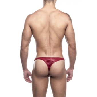 SD Clothing – Fio Dental Vermelho em Cirre Visual Intenso e Sedutor