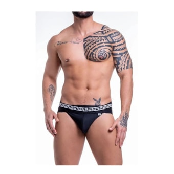 SD Clothing – Sunga Grega com Toque Moderno e Elástico Estampado