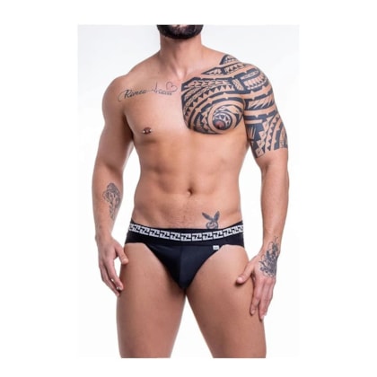 SD Clothing – Sunga Grega com Toque Moderno e Elástico Estampado