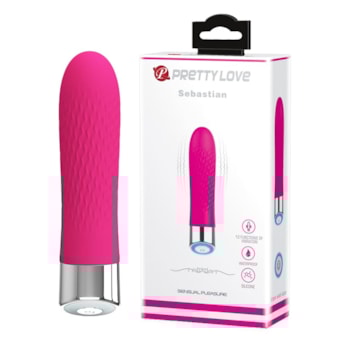 Sebastian – Vibrador Personal Com Saliências Estimuladoras e 12 Modos de Vibração