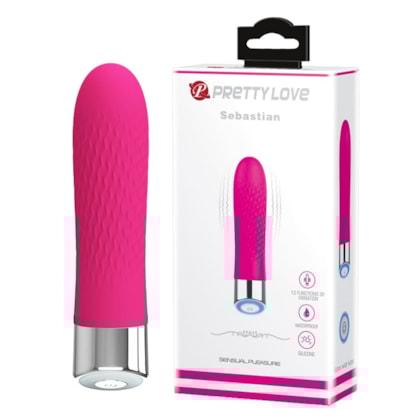 Sebastian – Vibrador Personal Com Saliências Estimuladoras e 12 Modos de Vibração