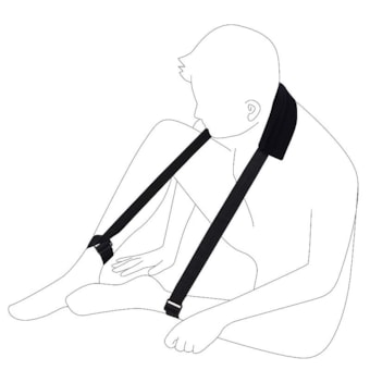 Separador de Tornozelo Com Suporte Para Pescoço