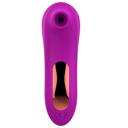SI - Estimulador por Ondas de Pressão Recarregável com 10 Funções Diferentes | Roxo