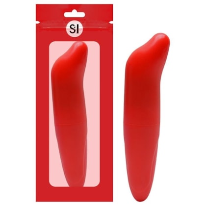 SI - Vibrador Golfinho Para o Ponto G | Vermelho