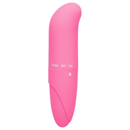 SI - Vibrador Ponto G Aveludado Com Uma Velocidade | Rosa