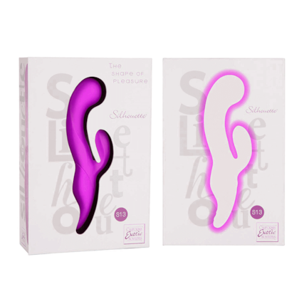 Silhouette S13 - Vibrador Estimulador De Ponto G E Clítoris Com 10 Vibrações
