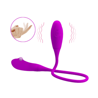 Snaky Vibe II - Vibrador Duplo Com 7 Vibrações Numa Ponta e 3 Cutucadas Na Outra