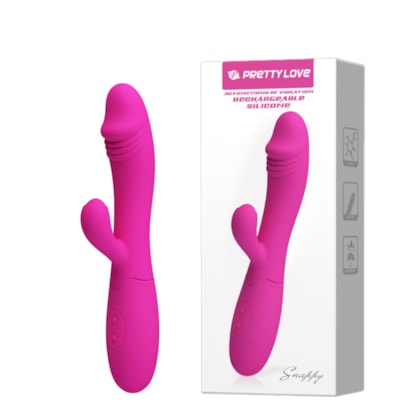 Snappy - Vibrador de Ponto g e Clitóris Com 30 Níveis de Vibração | Roxo