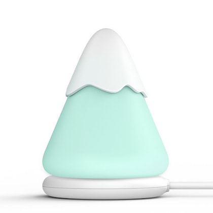Snow Mountain - Estimulador de Clítoris, Mamilo ou Lóbulo da Orelha Com 9 Ondas de Pressão e Luz na Ponta Com 7 Cores