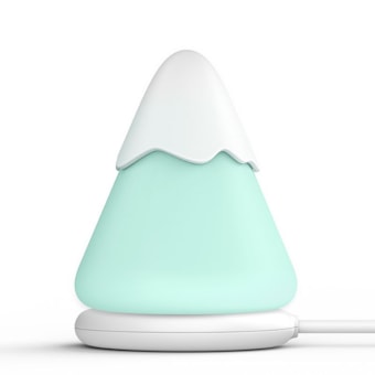 Snow Mountain - Estimulador de Clítoris, Mamilo ou Lóbulo da Orelha Com 9 Ondas de Pressão e Luz na Ponta Com 7 Cores