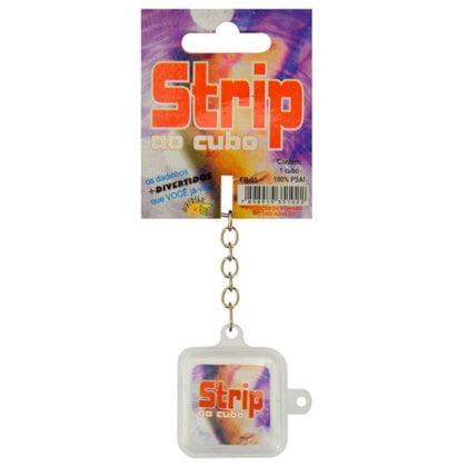 Strip ao Cubo - Dado Strip Tease Com Chaveiro Unissex
