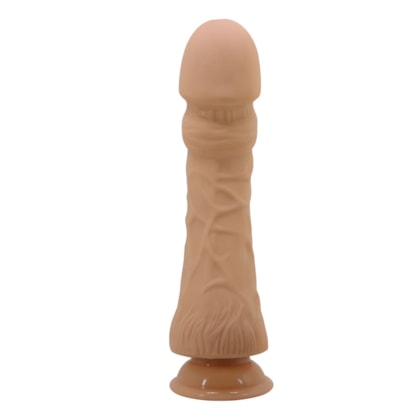 Strong Stimulation - Pênis Realístico em Cyberskin Com Glande Saliente e Ventosa | 25 x 5,3cm