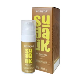 Sugalik - Gel Com Efeito Inovador Que Causa Sucção Extra Forte No Clitóris | Sabor: Doce De Leite