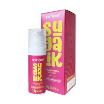 Sugalik - Gel Com Efeito Inovador Que Causa Sucção Extra Forte No Clitóris | Sabor: Frutas Vermelhas