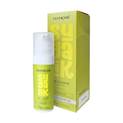Sugalik - Gel Com Efeito Inovador Que Causa Sucção Extra Forte No Clitóris | Sabor: Pistache