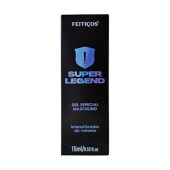 Super Legend - Intensificador de Volume Efeito Térmico e Estimulante