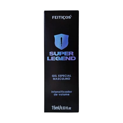 Super Legend - Intensificador de Volume Efeito Térmico e Estimulante