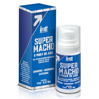 Super Macho - Gel Potencializador Masculino Com Estimulante e Vasodilatador