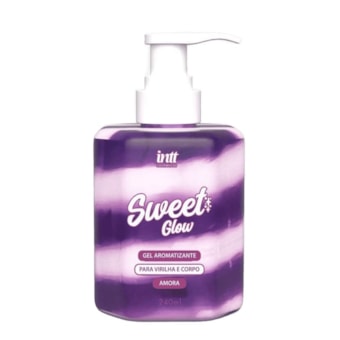 Sweet Glow - Gel Hidratante Com Aroma de Amora Para Virilha e Corpo