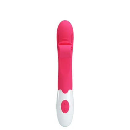 Tatianna - Vibrador Com Estimulador Clitoriano em Formato de Caracol e 30 Funções de Vibração