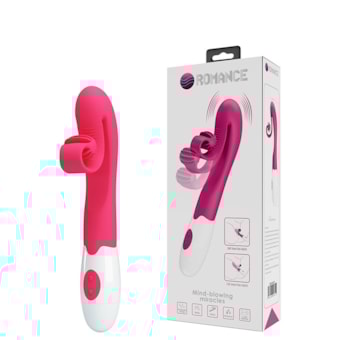 Tatianna - Vibrador Com Estimulador Clitoriano em Formato de Caracol e 30 Funções de Vibração