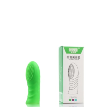 The Magic Finger - Dedeira em Silicone com Saliências Massageadoras