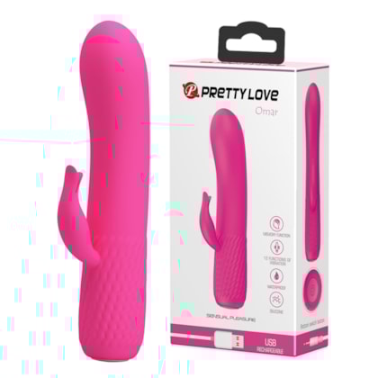 Tim - Vibrador Rabbit Com 12 Modos de Vibração e Função Memória