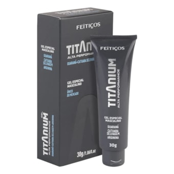 Titanium - Gel Potencializador da Performance Masculina