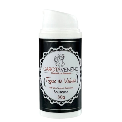 Toque de Veludo Sousense - Lubrificante a Base de Silicones Nobres e Enriquecido Com Óleo Vegetal Ionizado