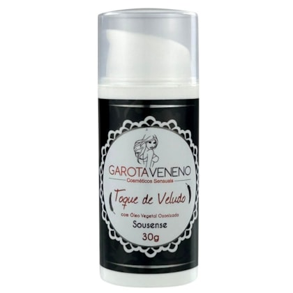 Toque de Veludo Sousense - Lubrificante a Base de Silicones Nobres e Enriquecido Com Óleo Vegetal Ionizado