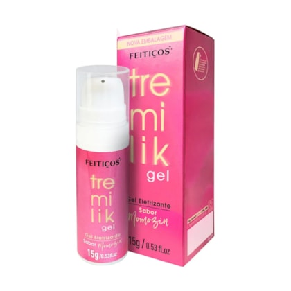 Tremilik Momozin - Gel Vibrador Com Sensações De Pulsação E Excitação  |  Sabor: Morango Com Chantilly Picante