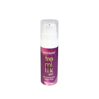 Tremilik – Gel Vibrador Extra Forte e Excitante com Vibramax | Sabor: Uva