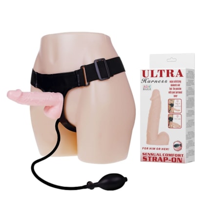 Ultra Harness Inflatable - Cinta Elástica Ajustável com Prótese Inflável