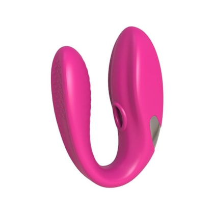 Umi - Vibrador de Casal Com 9 Modos de Vibração e 9 Modos de Cutucadas na Parte de Cima