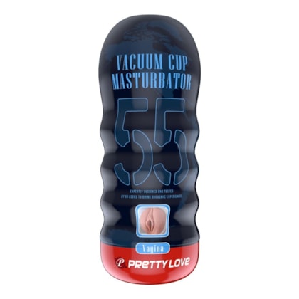 Vacuum Cup Masturbator 55 - Masturbador Copo Com Formato Vagina em Cyberskin