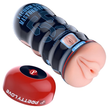 Vacuum Cup Masturbator 55 - Masturbador Copo Com Formato Vagina em Cyberskin