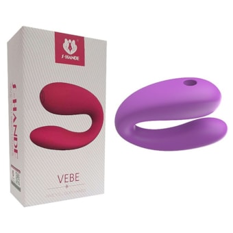 Vebe - Vibrador de Casal Com Cápsula Removível de Uma Vibração