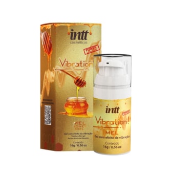 Vibration - Gel Excitante Beijável Que Vibra, Pulsa e Aquece | Mel