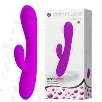 Victor - Vibrador Ponto G e Clítoris Com 30 Modos de Vibração