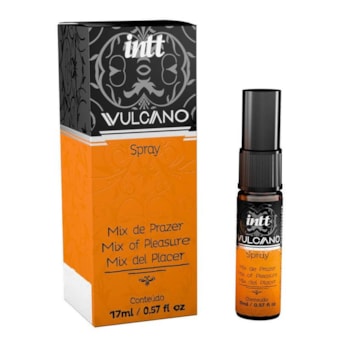 Vulcano - Excitante Unissex Extremamente Quente e Levemente Vibratório