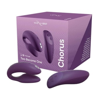 We-vibe Chorus - Vibrador de Casal e Ponto G 10 Vibrações, Controle e Aplicativo | Roxo