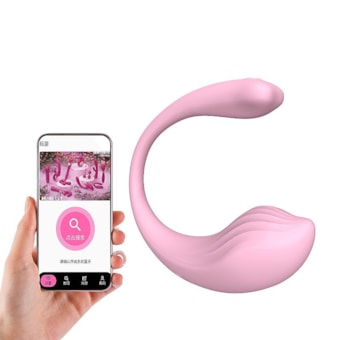 Whale Mini-RTC - Vibrador do Ponto G Com 9 Modos de Vibração e Controle Via Aplicativo